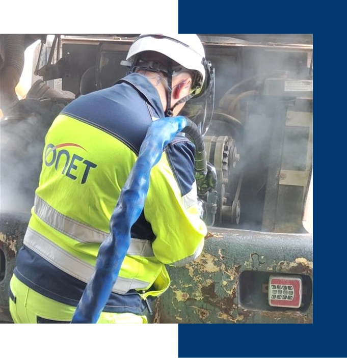 Agente de limpeza industrial